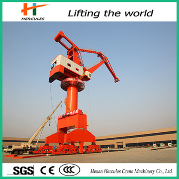 Hydraulic Wire Rope Luffing Jib Crane for Hot Sale